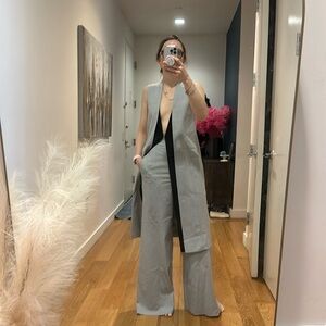 Bcbg pants and long vest set